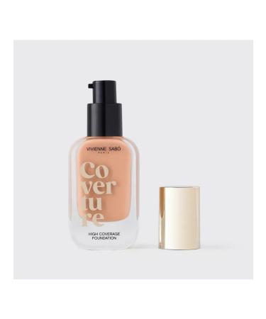 VIVIENNE SABO Tonal cream with dense coating "CoverTure" tone 04 - Buy Online on GoSupps.com
