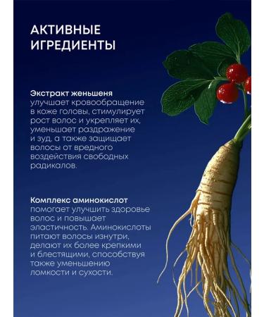 Natura Siberica Shampoo for growth and hair volume strengthening 300 ml - Buy Online on GoSupps.com