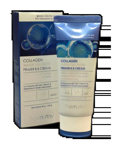 SABBI Moisturizing BB-cream with collagen SPF50+