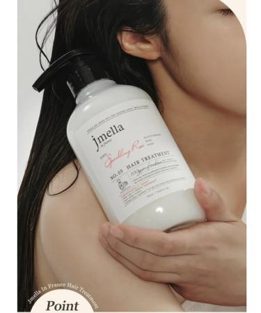 JMELLA Moisturizing hair mask sparkling rose 500 ml - Buy Online on GoSupps.com