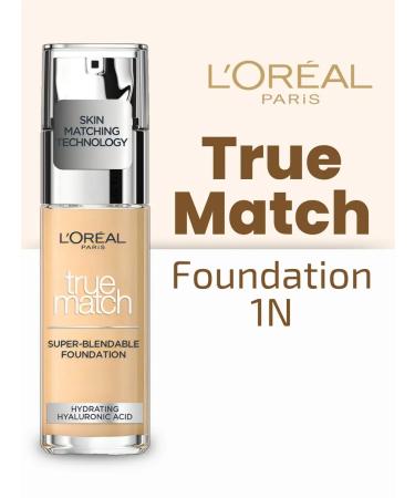 L'OREAL PARIS Tonal cream True Match Super-Blendable Foundation 1n