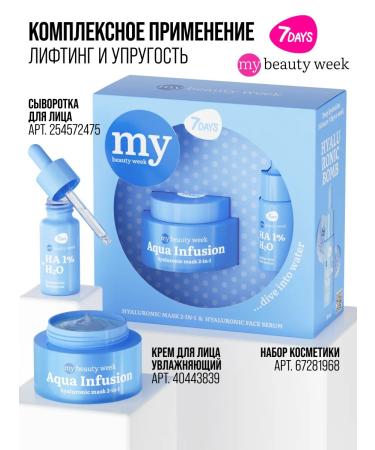 7DAYS Mask for the face moisturizing with hyaluronic acid - Buy Online on GoSupps.com