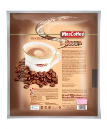 MacCoffee Coffee drink 100 packet 20g - Buy Online on GoSupps.com