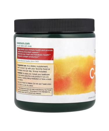 Swanson Vitamin C Vitamin C Powder 100% Pure 454 grams - Buy Online on GoSupps.com
