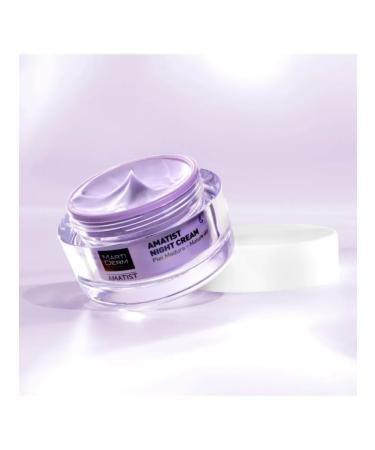 MartiDerm Face cream anti -aging night Amatist 50 ml - Buy Online on GoSupps.com