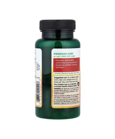 Swanson Vitamin E-400 with Selenium 400 IU 90 capsules - Buy Online on GoSupps.com