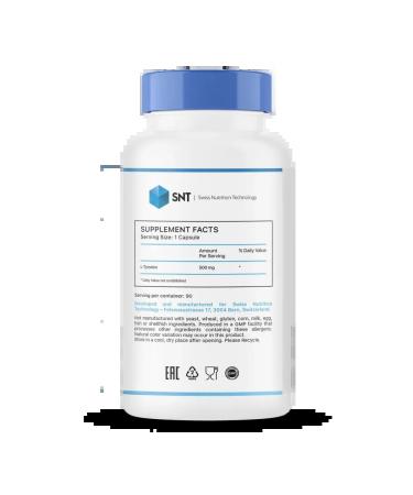SNT Tyrosine L-Tyrosine 500 mg 90 capsules - Buy Online on GoSupps.com
