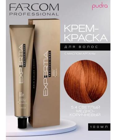Farcom Hair Cream Expertia Hair Color Cream 5.4