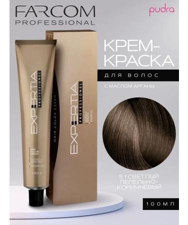 Farcom Hair Cream Expertia Hair Color Cream 5.1