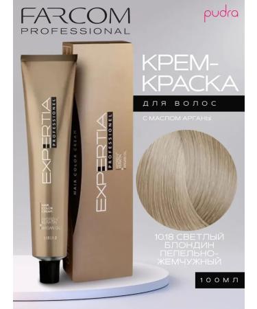 Farcom Hair Cream Expertia Hair Color Cream 10.18
