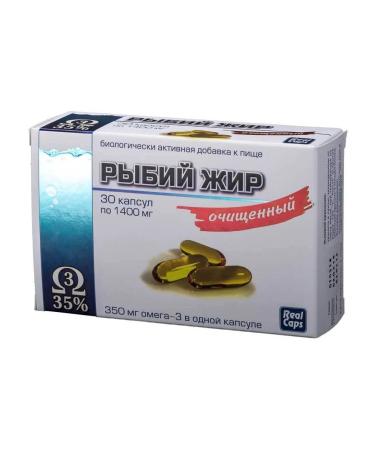 Fish oil purified 700 mg No. 30 caps (Realogaps)