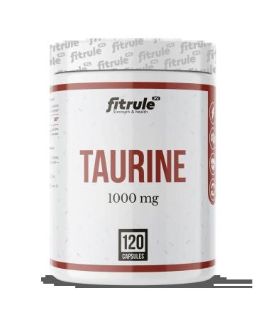 Fitrule Taurine Taurin 1000mg capsules 120 pcs - Buy Online on GoSupps.com