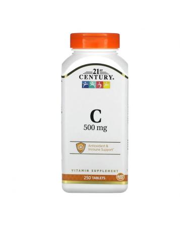 21st Century Vitamin C 500 mg 250 tablets