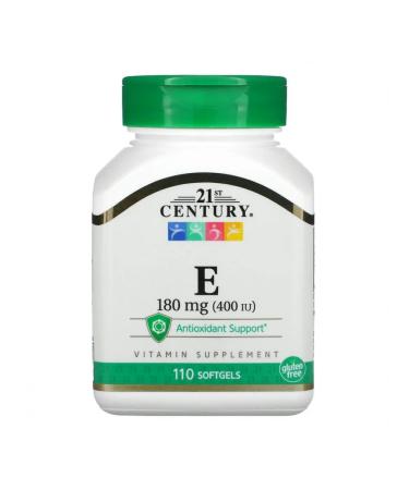 21st Century Vitamin E 180 mg (400 IU) 110pcs