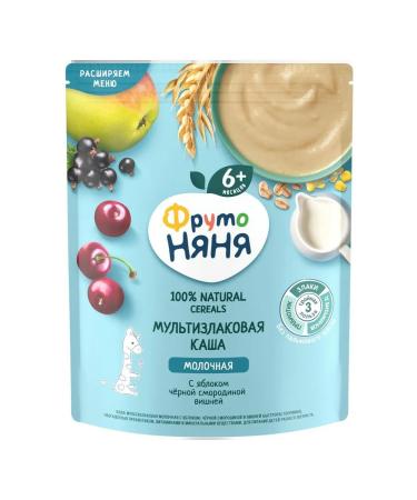 Porridge milk Frutonyany Multislak apple black