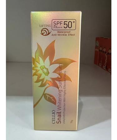 Cellio Sunny cream with snail mucin - Buy Online on GoSupps.com