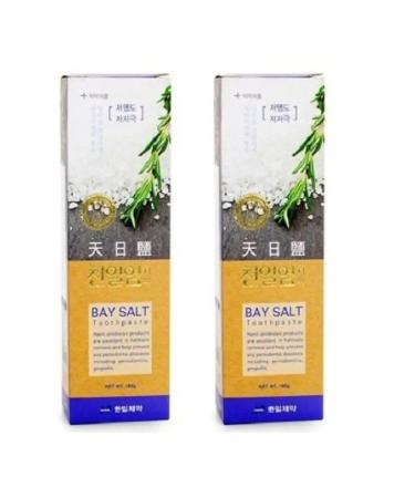 HANIL Toothpaste with sea salt Bay Salt 2 pcs - Buy Online on GoSupps.com
