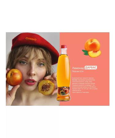 Lemonad Darbas Persik 0.5l x12pcs. Sto - Buy Online on GoSupps.com