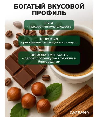 CAFEAMO Coffee in grains 1 kg of arabica 100% Italian Blend - Buy Online on GoSupps.com