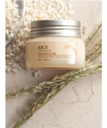 THE FACE SHOP Rice Ceramide Moisturizing Creaming Cream Cream Cream 50 ml - Buy Online on GoSupps.com