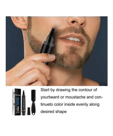 Waterproof pen-filler for beard dark brown - Buy Online on GoSupps.com