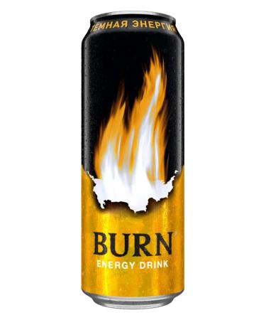 BURN Energy drink Dark Energy 1 pc 449 ml. b - Buy Online on GoSupps.com