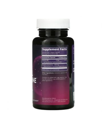 MRM Nutrition Acetyl-L-carnitine 500 mg 60pcs - Buy Online on GoSupps.com