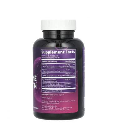 MRM Nutrition MRM glucosamine with chondroitin and MSM 90 capsules - Buy Online on GoSupps.com