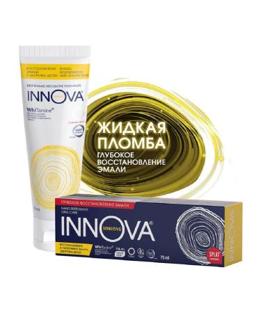 INNOVATOR COSMETICS Toothpaste to restore enamel 75 ml - 2 pcs - Buy Online on GoSupps.com