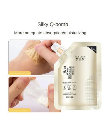 Retinol Golden Facial Mask - Buy Online on GoSupps.com