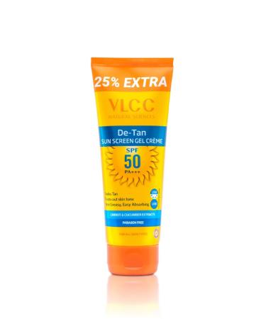 VLCC Waterproof sunscreen cream gel with SPF 50 +25% Extra