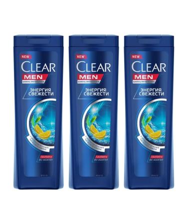 clear men Fresh energy shampoo 200 ml 3 pcs