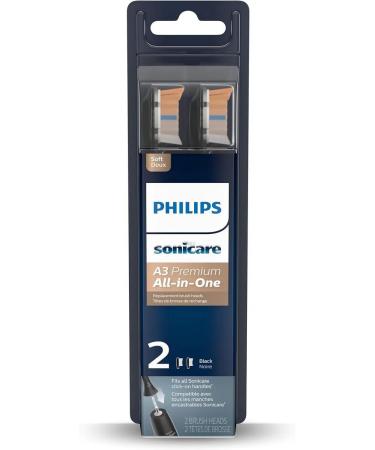 Flooding heads Philips Sonicare A3 HX9092 - 2pcs Black - Buy Online on GoSupps.com
