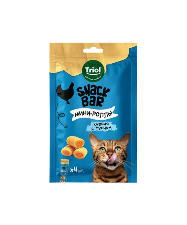 Triol Cotton for cats from chicken with tuna 40g - Buy Online on GoSupps.com