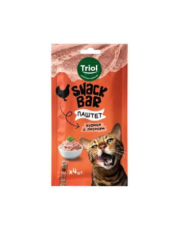 Triol Cotton for cats from chicken with salmon 40g - Buy Online on GoSupps.com