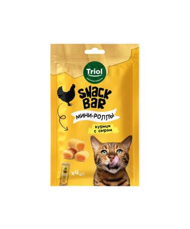 Triol Cotton for cats from chicken with cheese 40g - Buy Online on GoSupps.com