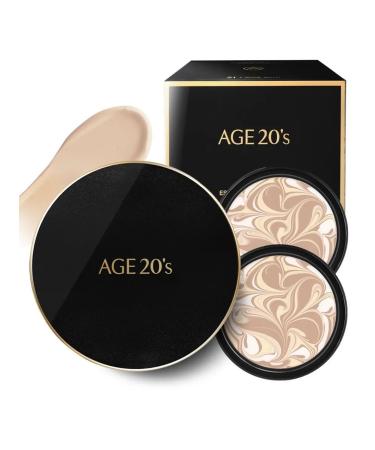 Age 20 'Cream-pores for the skin kushon tone 21 Light Beig Toted 21