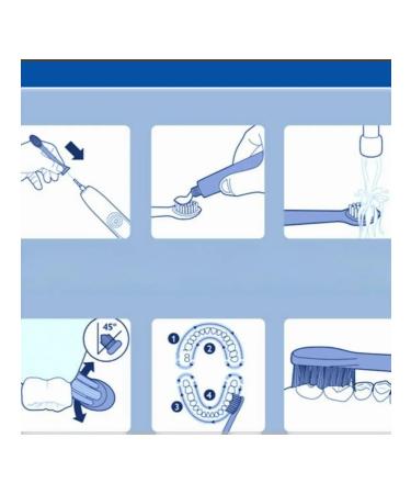 Philips set of dentitions HX2472 Children's transparent blue - Buy Online on GoSupps.com