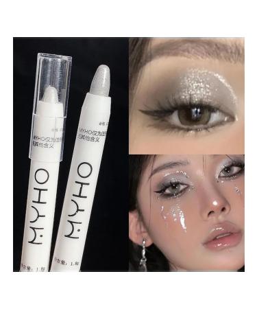 Shadows pencil highlighter glitter for the eyes of Lee 03 silver