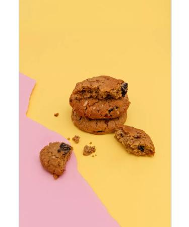 BIKKI Protein cookies without sugar gluten and milk 12 pcs - Buy Online on GoSupps.com