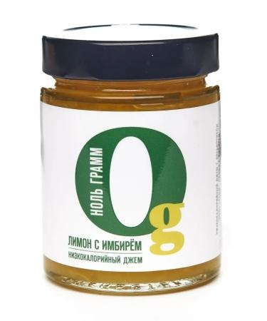 Zero grams Sugar jam low -calorie lemon ginger 260g - Buy Online on GoSupps.com