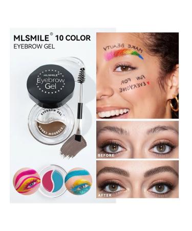 Eyebrow gel light brown - Buy Online on GoSupps.com