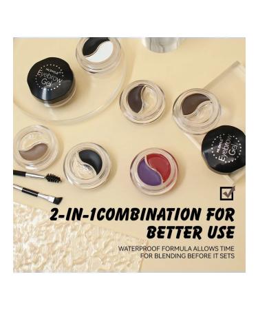 Eyebrow gel light brown - Buy Online on GoSupps.com