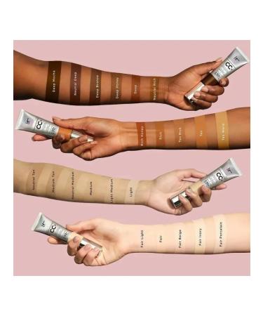 It Cosmetics CC+ Cream Full-Coverage Foundation SPF 50+ 32ML - Buy Online on GoSupps.com