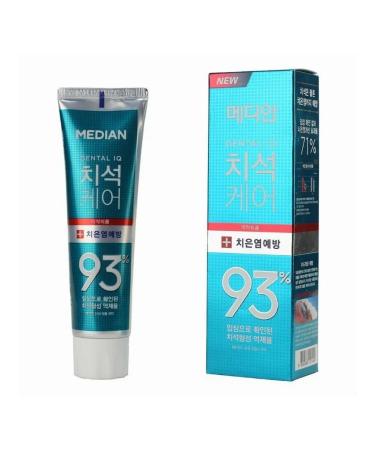Korean toothpaste Median Dental IQ 93% ORI Green Tea - Buy Online on GoSupps.com