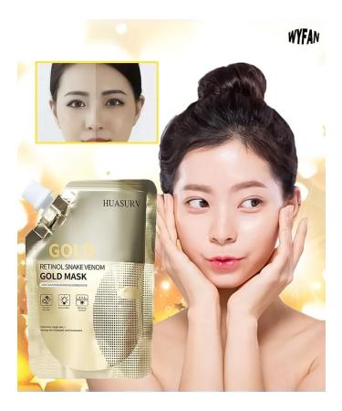 Huasurv retinole gold mask 5 pcs for the face 500ml - Buy Online on GoSupps.com