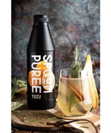 Spoom Natural concentrate yuzu puree for drinks 1 kg - Buy Online on GoSupps.com