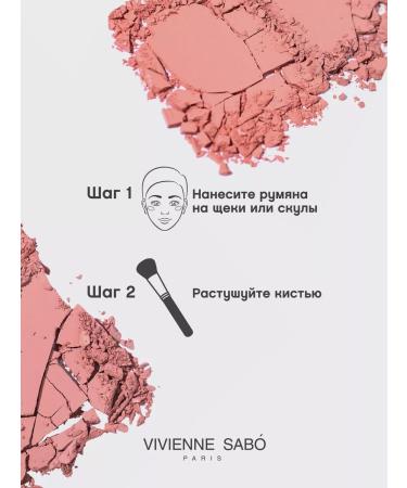VIVIENNE SABO Facial blush 2 in 1 Naturel 01 Bloody matte - Buy Online on GoSupps.com
