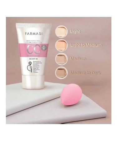 Farmasi CC Cream - 01 Light 50ml 01 Light - Buy Online on GoSupps.com