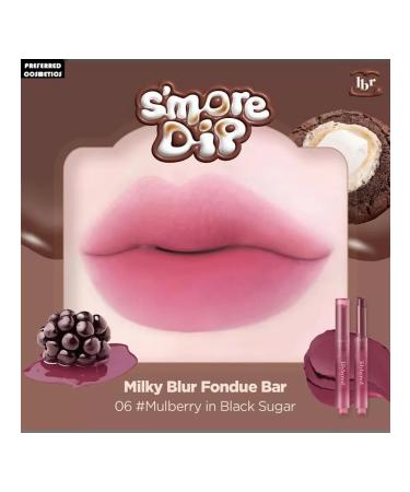 Lilybyred matte lipstick for lips and cheeks 1 9 g 06 Black Sugar